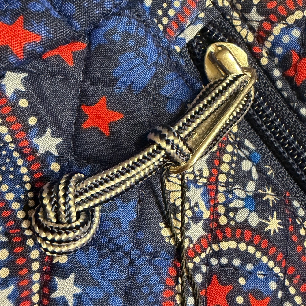 VERA BRADLEY Fireworks Paisley Celebration Backpack - Picture 8 of 13